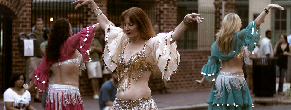 Graceful Belly Dancers